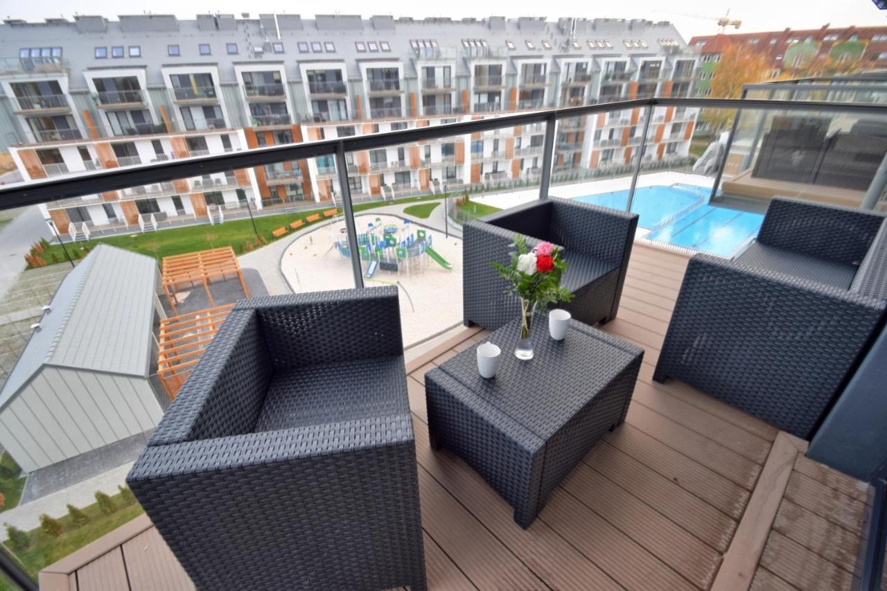 Apartament Z Widokiem, Osiedle Feniks Kolobrzeg Bagian luar foto